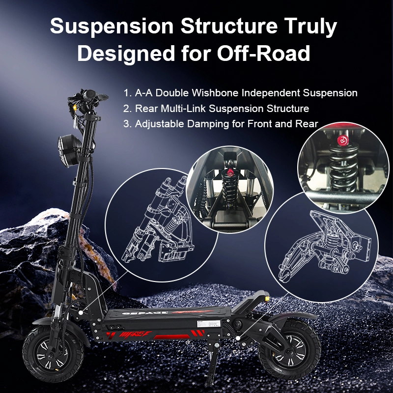 GSPACE Mars 11 GTR Ultimate Off-Road Electric Scooter