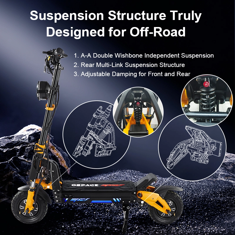 GSPACE Mars 11 GT Ultimate Off-Road Electric Scooter