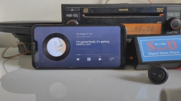FM Modulator Wired with Bluetooth