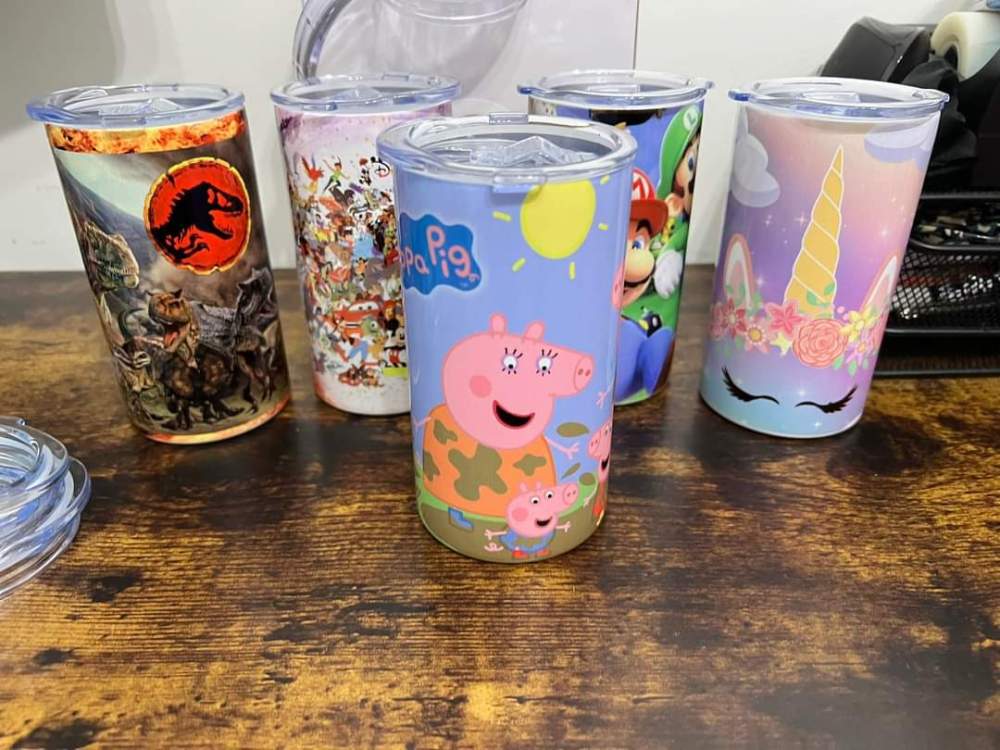 12OZ Sublimation Glossy Coating Tumblers