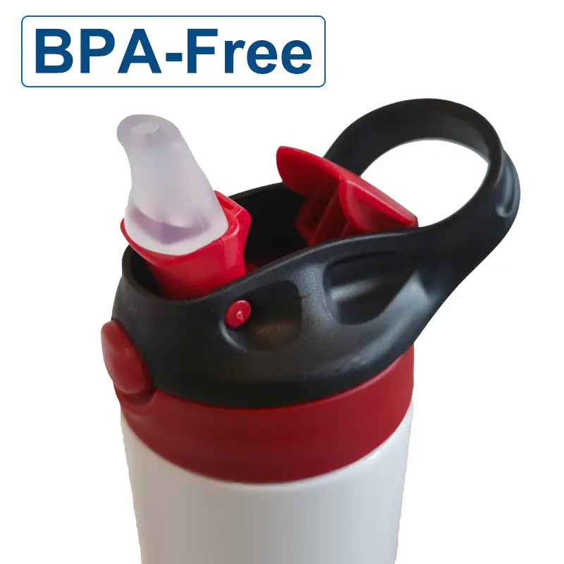12oz Sublimation Kids Sippy Bottles