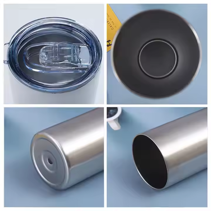 20oz Sliver Stainless Steel Sublimation Tumbler