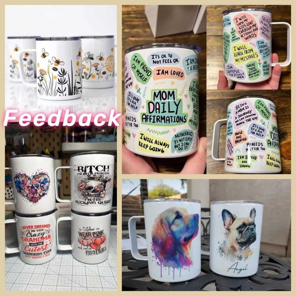 12oz Sublimation Coffee Mug With Handle