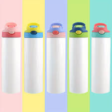 20OZ Sublimation Kids Sippy Bottles