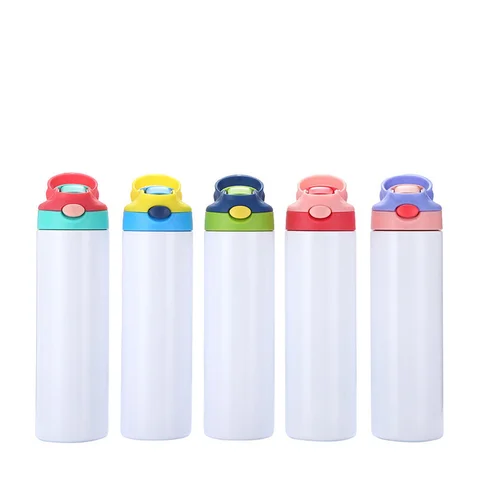 20OZ Sublimation Kids Sippy Bottles