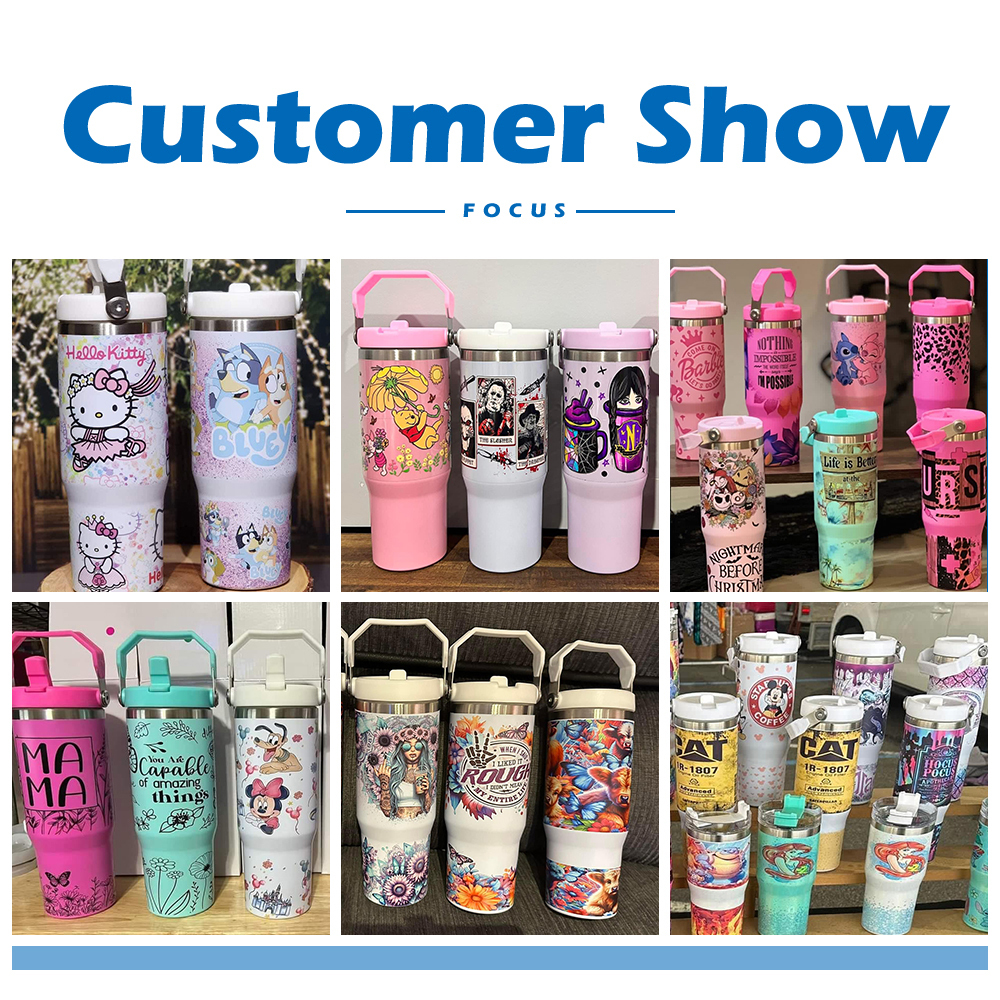 30oz Portable Stainless Steel Tumblers with Handle Travel Mug