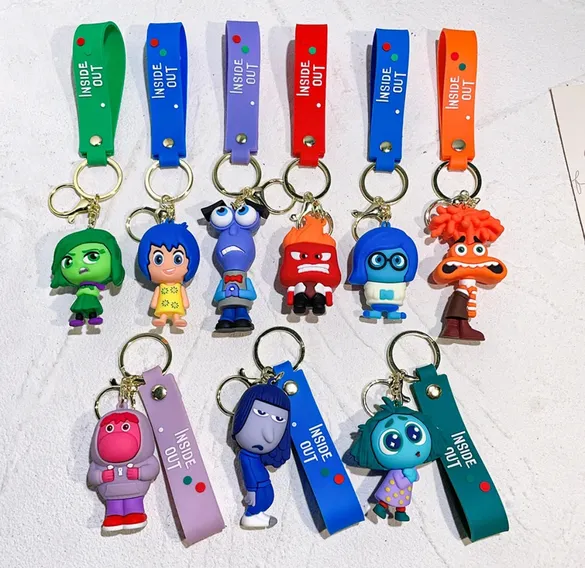 Inside Out Keychains