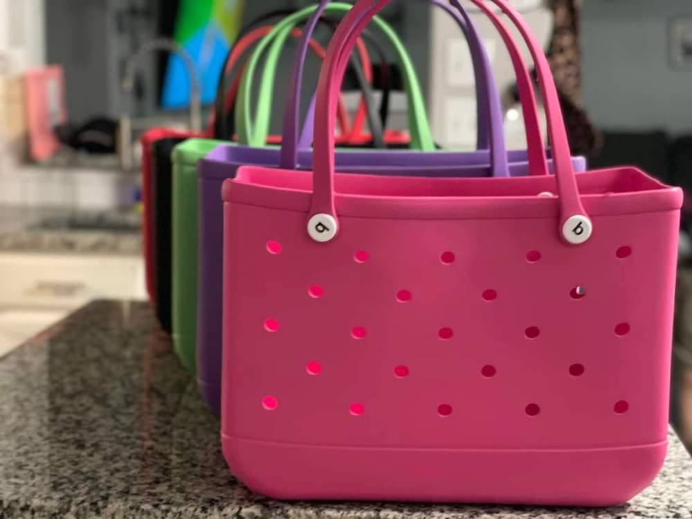 Storage Bag EVA Rugged Creative Waterproof Sandroof Hole Handbag Beach Bag China Warehouse