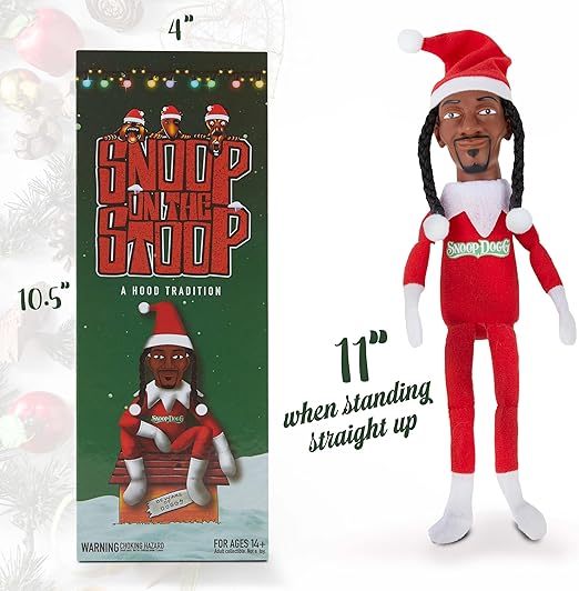 2024 Christmas Elf Doll, Includes Elf Toy, Extra Tshirt, Sunglasses and Necklace