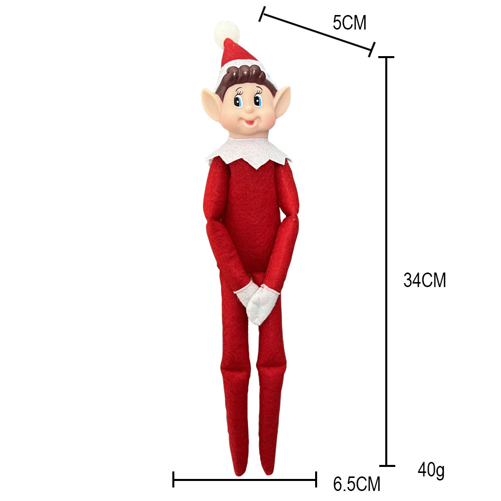 2024 New Christmas elf & Christmas bearded elf ornament decoration