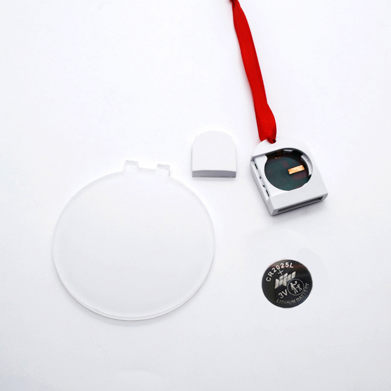 Cross-border hot sale heat transfer decoration colorful LED lights heat sublimation LED night light blank round acrylic DIY