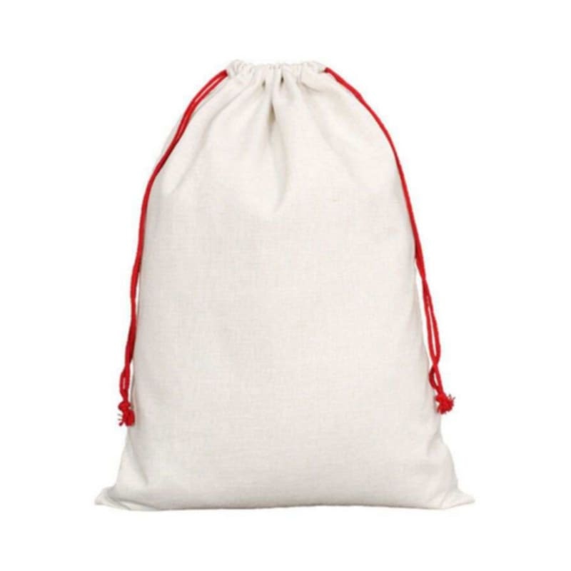 New canvas double drawstring drawstring Christmas gift bag 20*28inches Santa Sacks