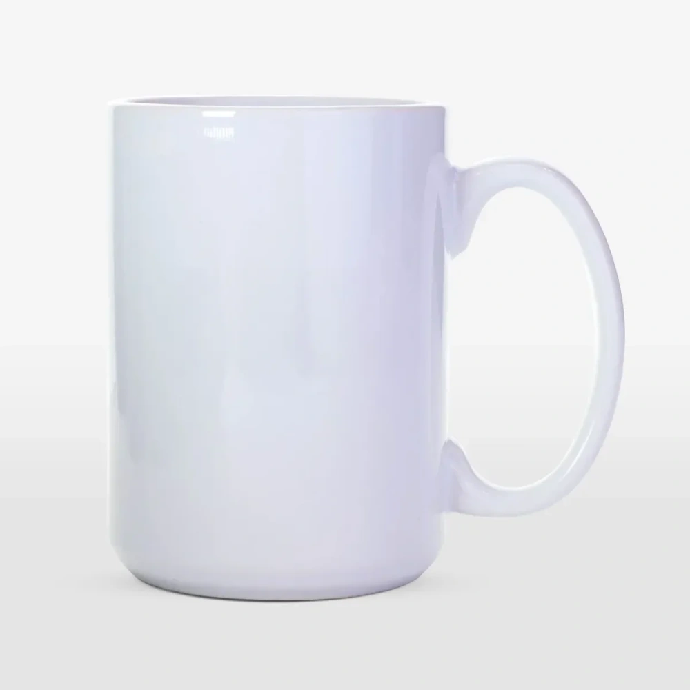 11oz / 15oz Sublimation Ceramic White Mugs With Handle