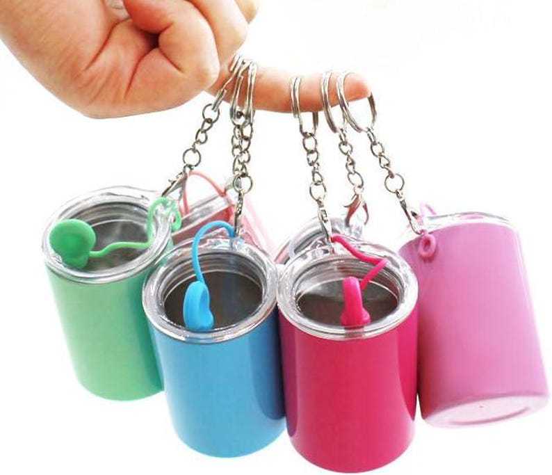 3oz shot cups for sublimation with keychains