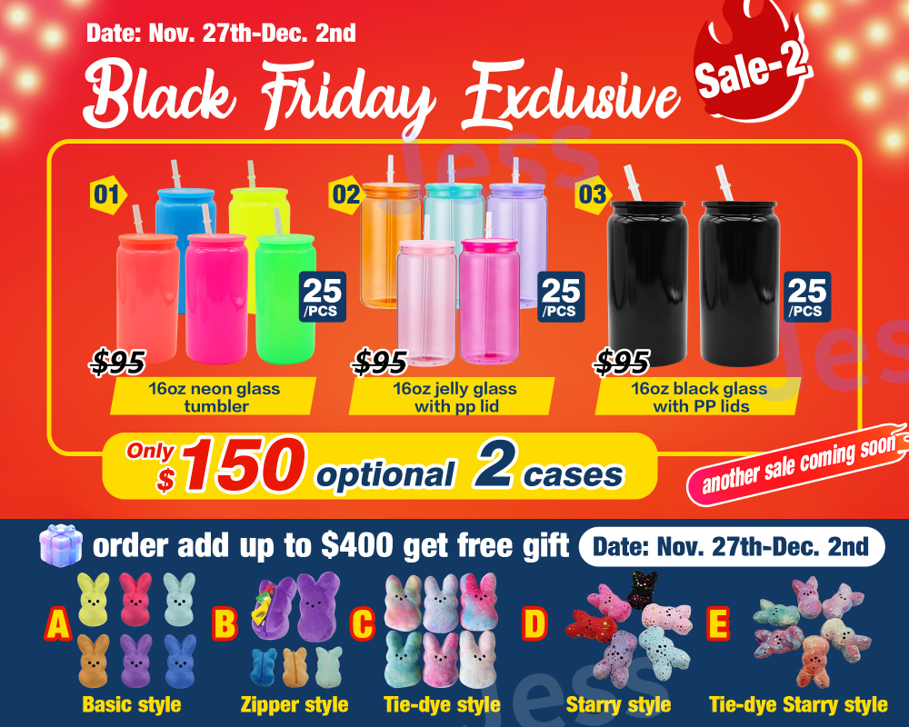 Black Friday- 2 Cases Glass Can for $150 Sale- 2