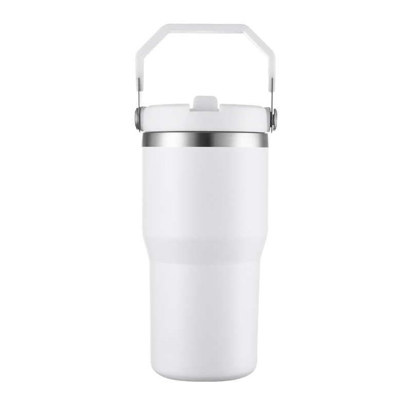 20oz Baby White Sublimation Tumbler With Top Handle