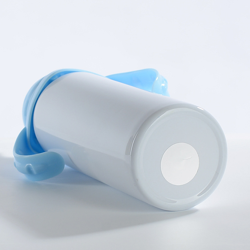 8oz Sublimation Kids Soft Sippy Bottles