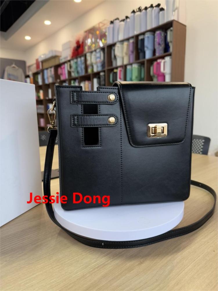 40OZ Mugs portable bags with adjustable strip Pink Black Brown Color