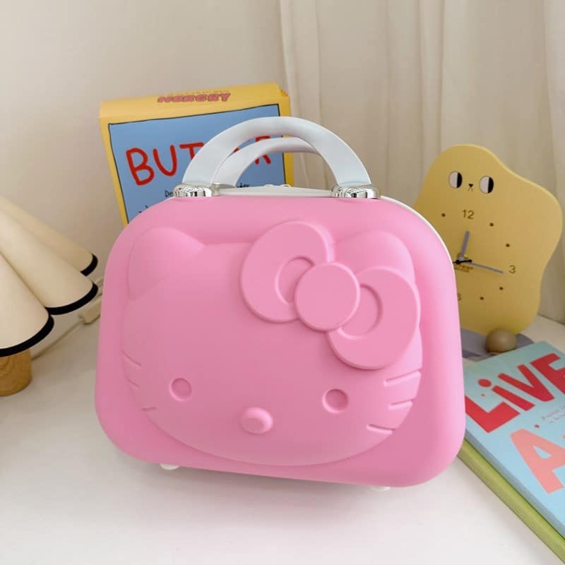 Hello Kitty 12inches Make-up Bag With Handle