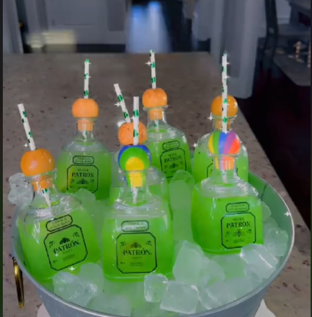 375ml Reusable Cup Mini Tequila Bottles with Wooden Stopper