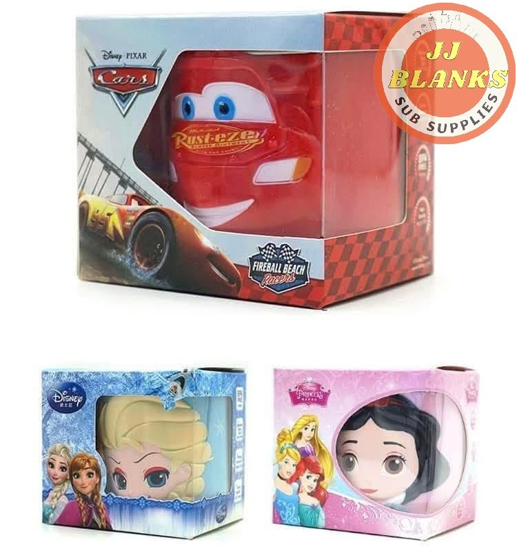 8oz Stainless Stee Disney Character Kids Mugs