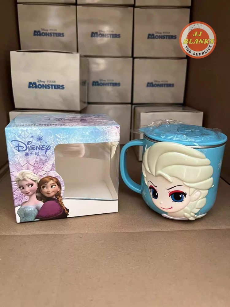 8oz Stainless Stee Disney Character Kids Mugs