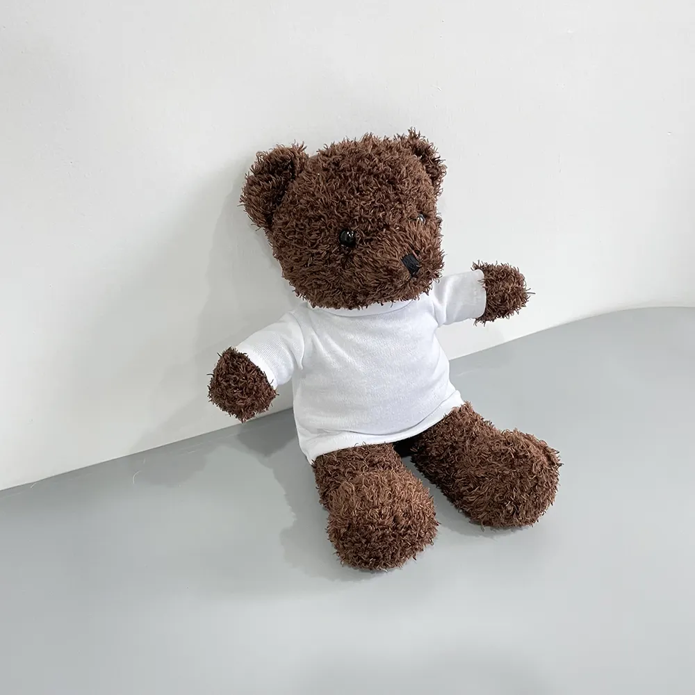 Teddy Bear With Sublimation / Printable Shirts