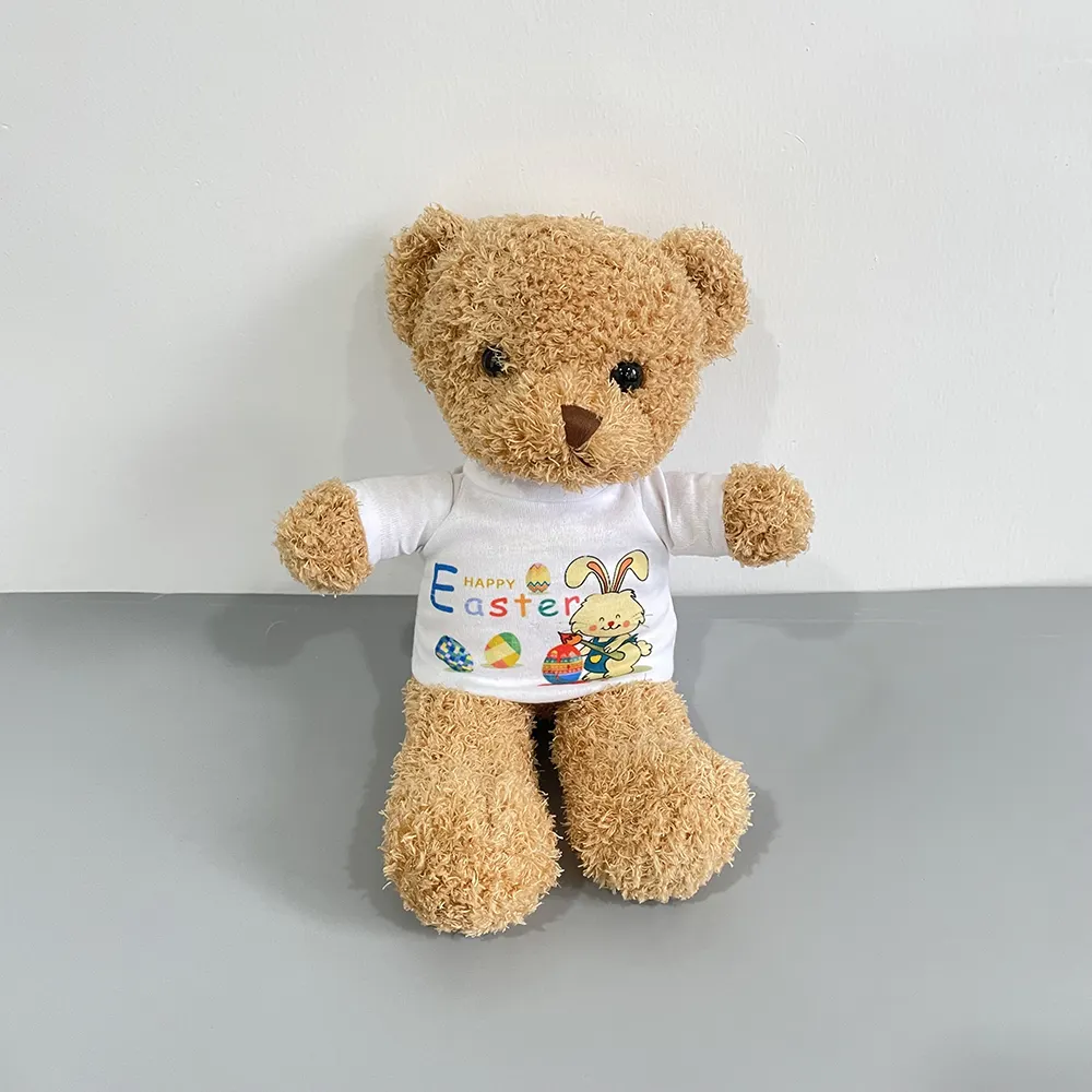 Teddy Bear With Sublimation / Printable Shirts