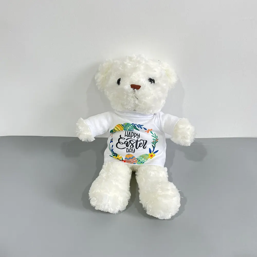 Teddy Bear With Sublimation / Printable Shirts