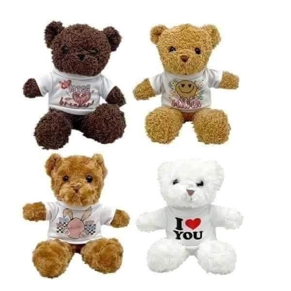 Teddy Bear With Sublimation / Printable Shirts