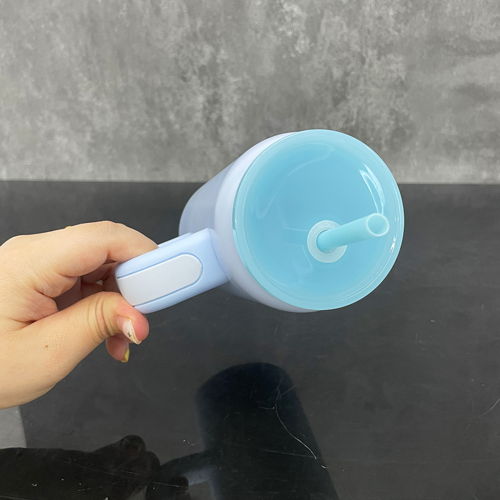 16oz Sublimation Macaron Color Stainless Steel Mason Can With Handle