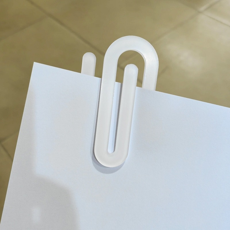 Creative Acrylic Paper Clips Sublimation Blank Paper Clip for Heat Press
