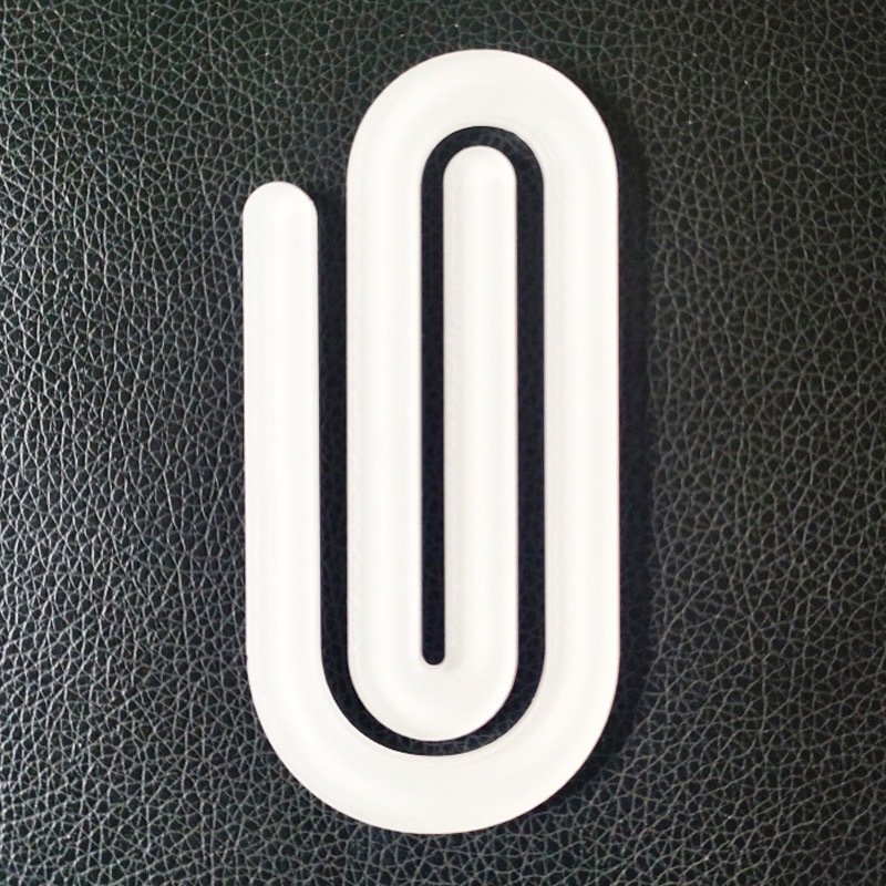 Creative Acrylic Paper Clips Sublimation Blank Paper Clip for Heat Press