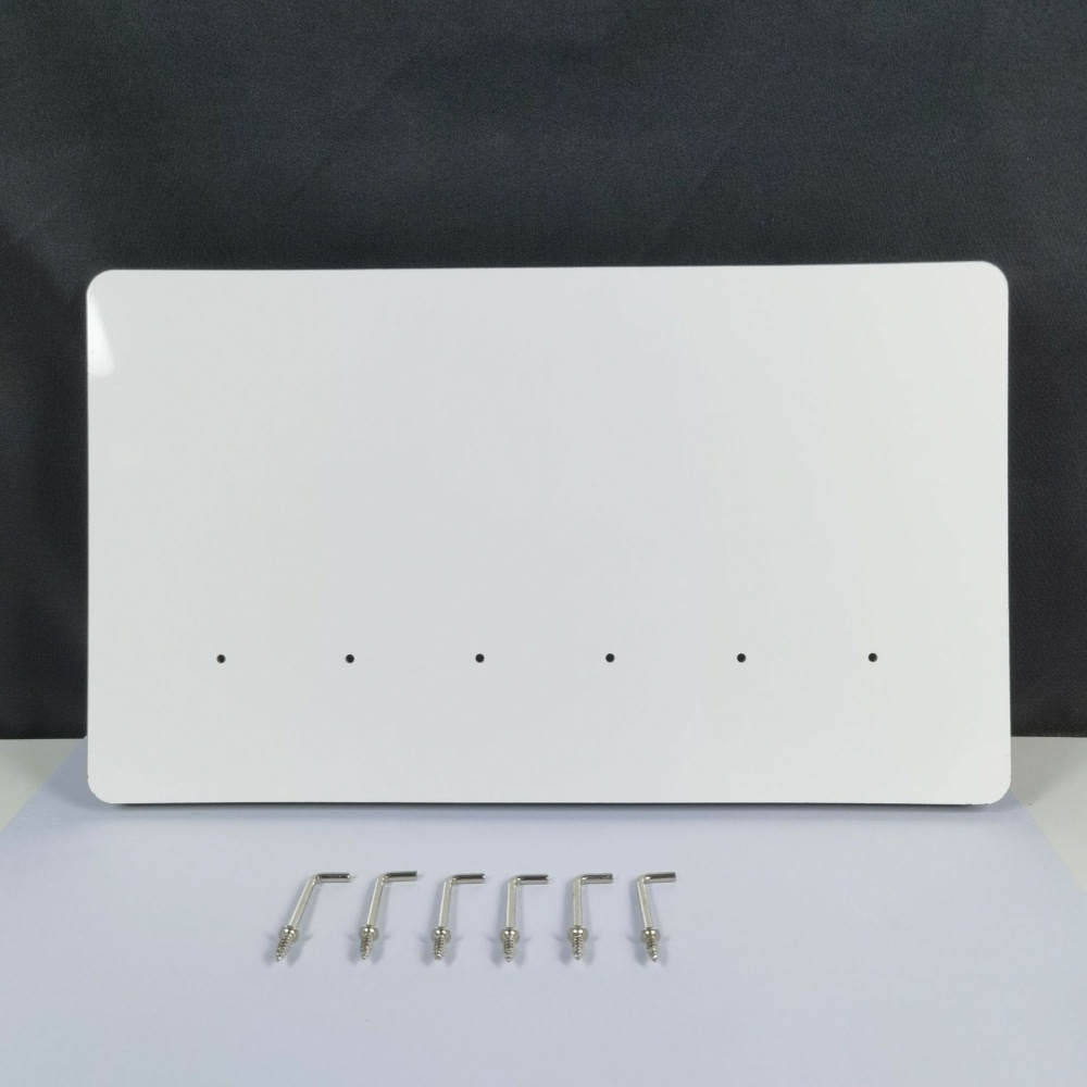 Sublimation decoration board with hanger for keychains