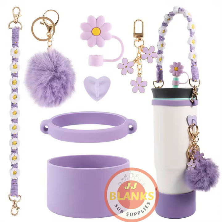 Silicone Portable Decoration Set For 20/30/40OZ mugs