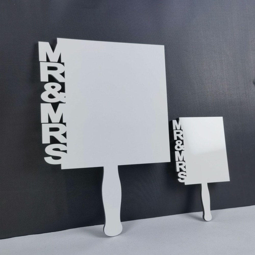 Hand Fan Photo Frame Blank Sublimation Graduation Picture Frame DIY Photo Frame for Graduation Party Decor (GRAD)