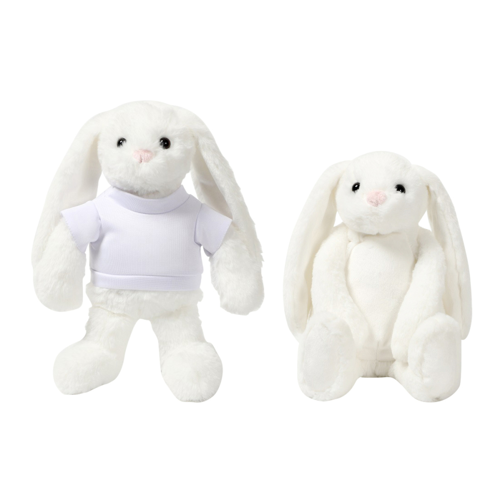 Easter Colored Bunny With Sublimation Shirts 5.9*11.9''