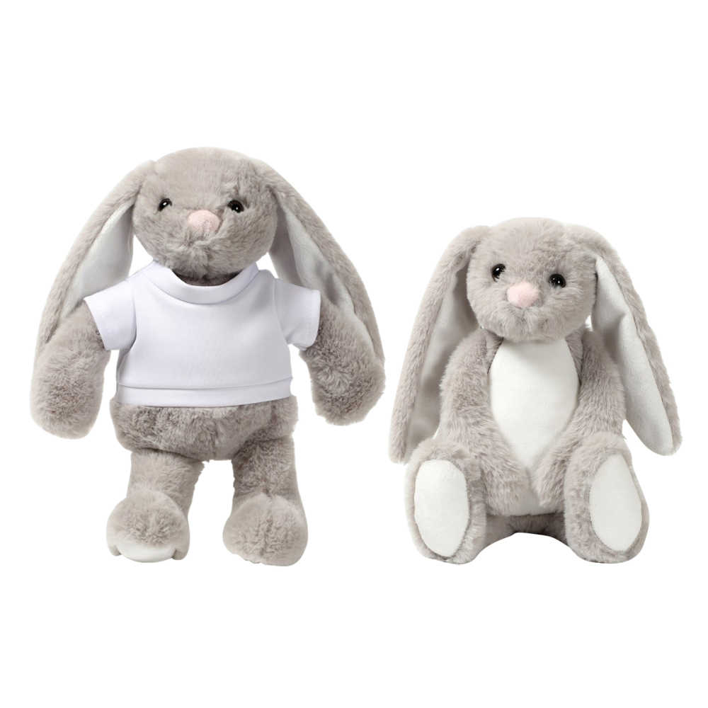 Easter Colored Bunny With Sublimation Shirts 5.9*11.9''