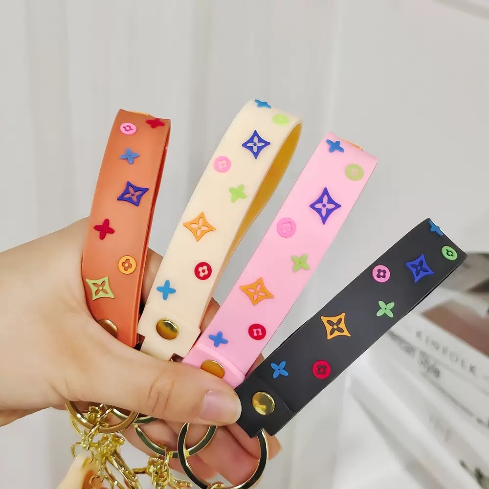 LV Bags Colored Keychains