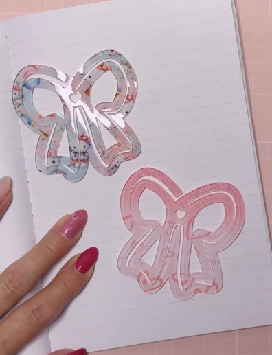 Sublimation Jumbo Acrylic Paper Clips For Sublimation