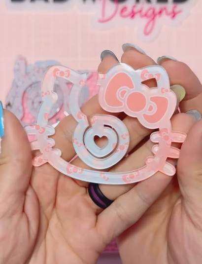 Sublimation Jumbo Acrylic Paper Clips For Sublimation