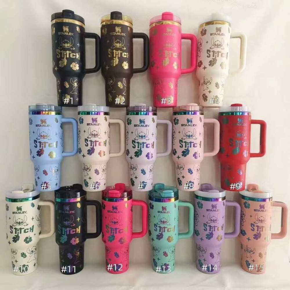 40oz Stitch stainless steel stanleymugs