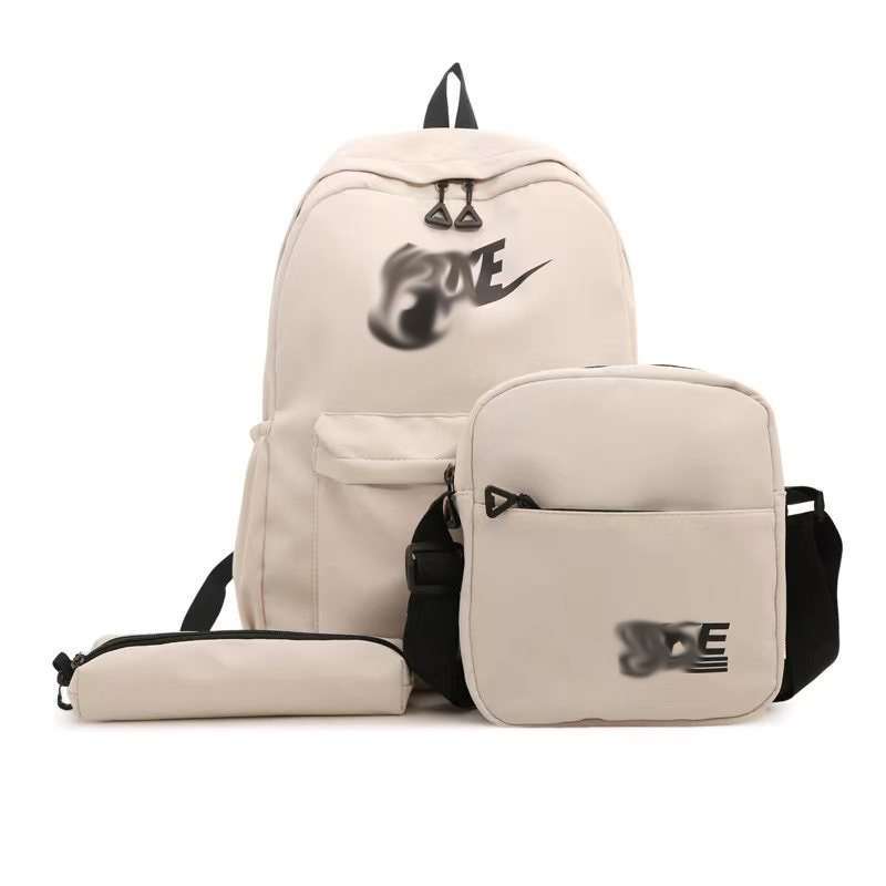 Oxford cloth shoulder bag + backpack + pencil case set