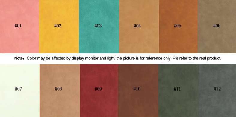 Sublimation Leather Patches With Colors