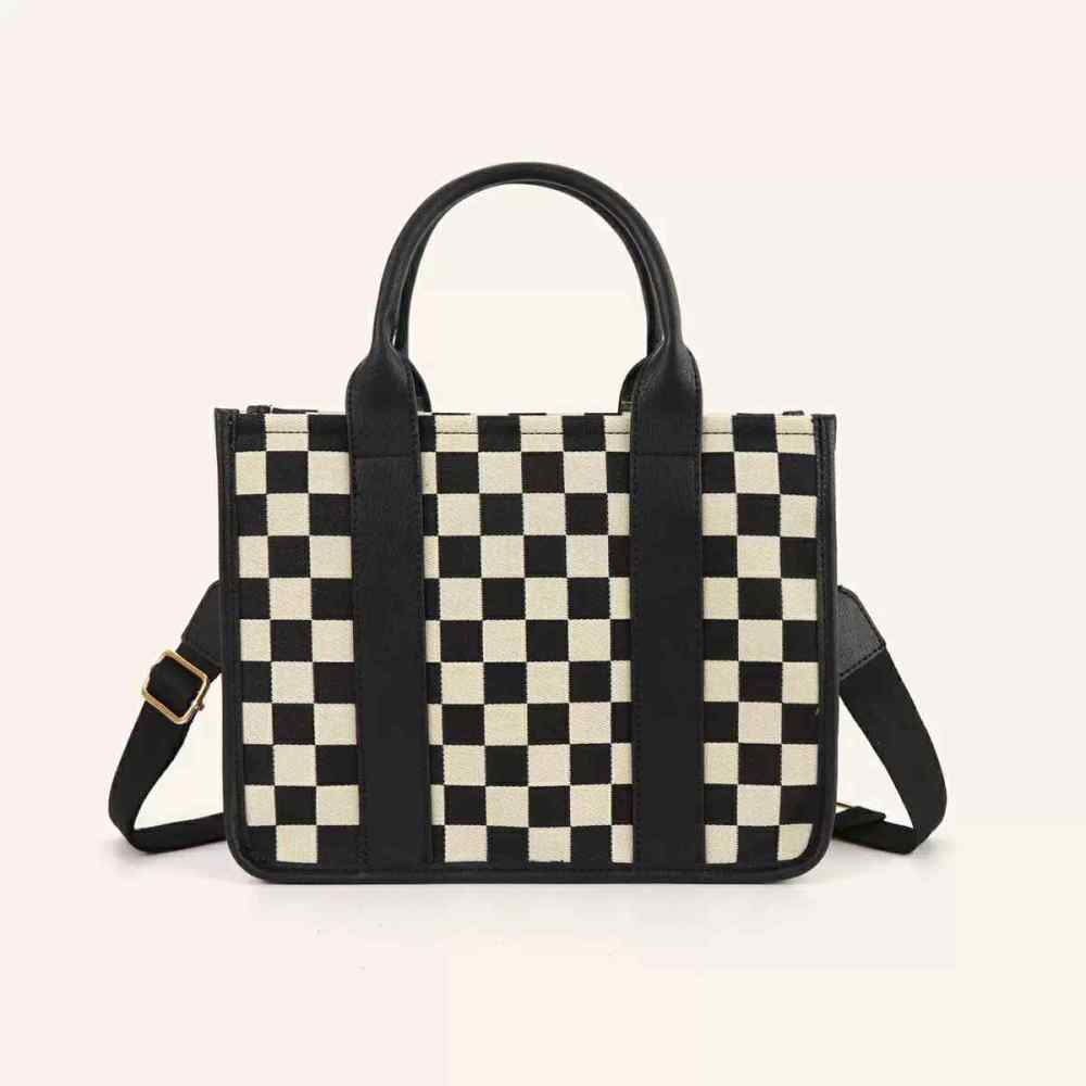 Black and white checkered pattern