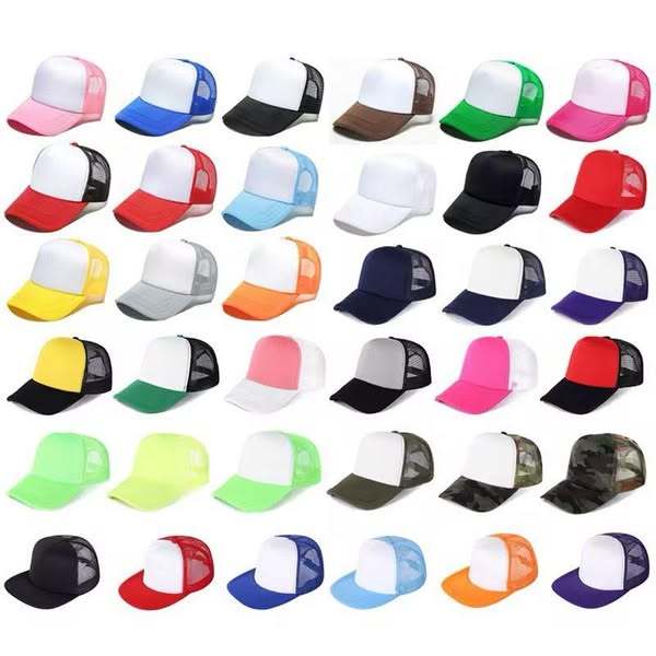 Sublimation Colored Trucker Hats
