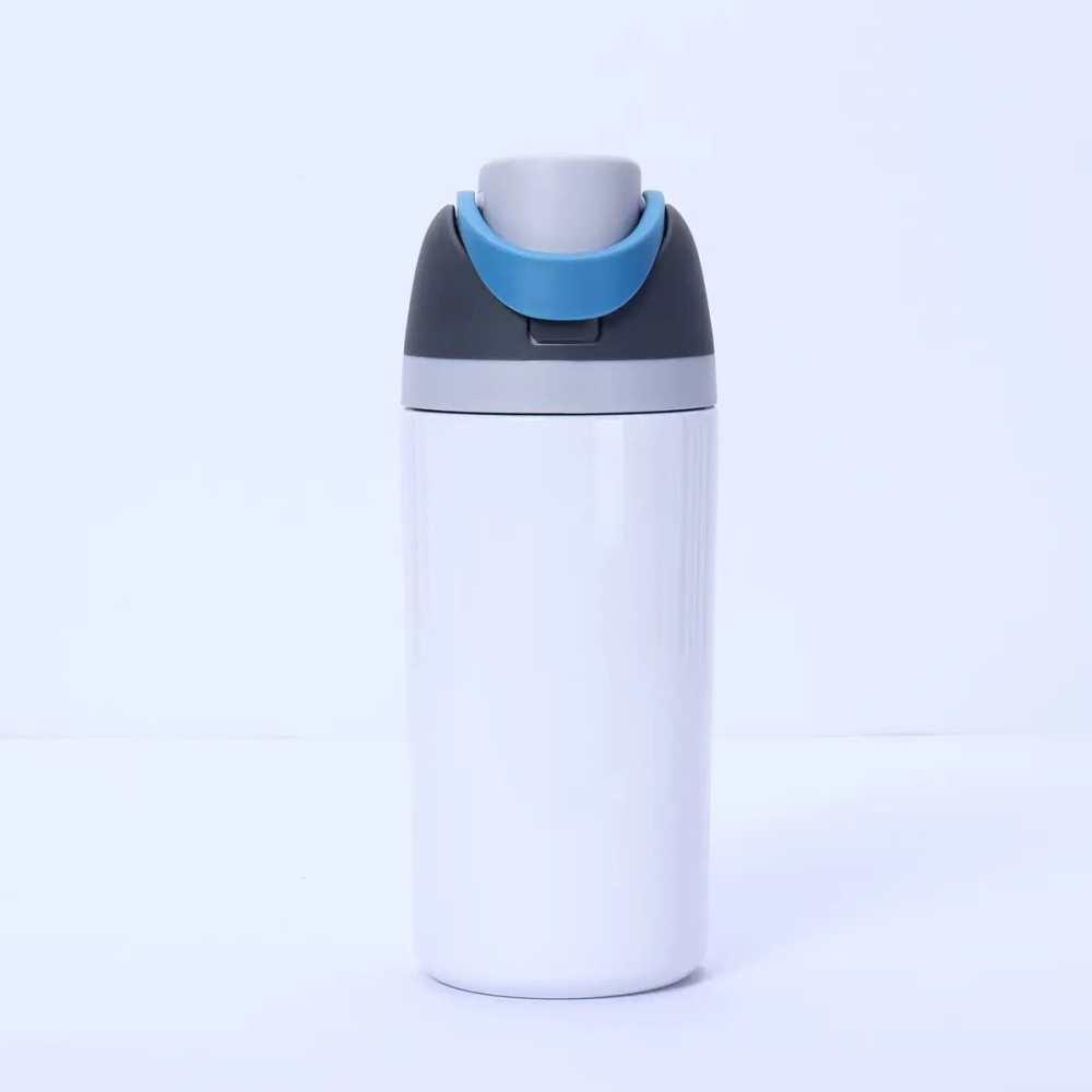 14OZ Sublimation Kids Bottles With Colored Lids