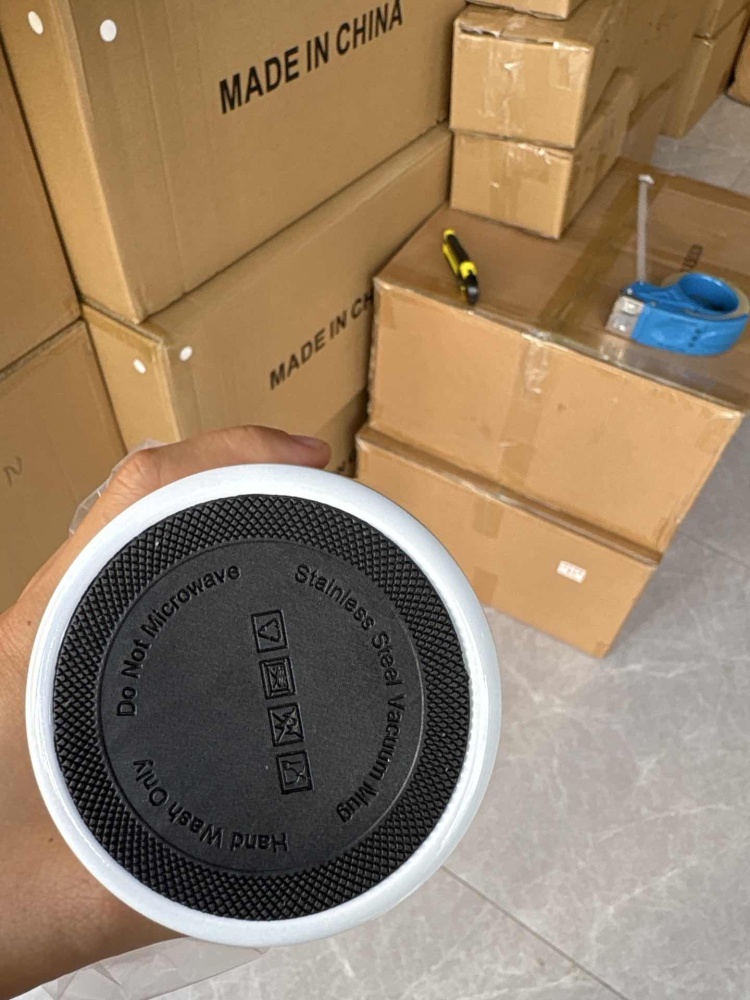 12OZ Sublimation Tapered Coffe Cups With Lids