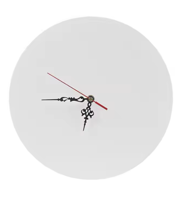 6.6 inches 12inches Sublimation Clock