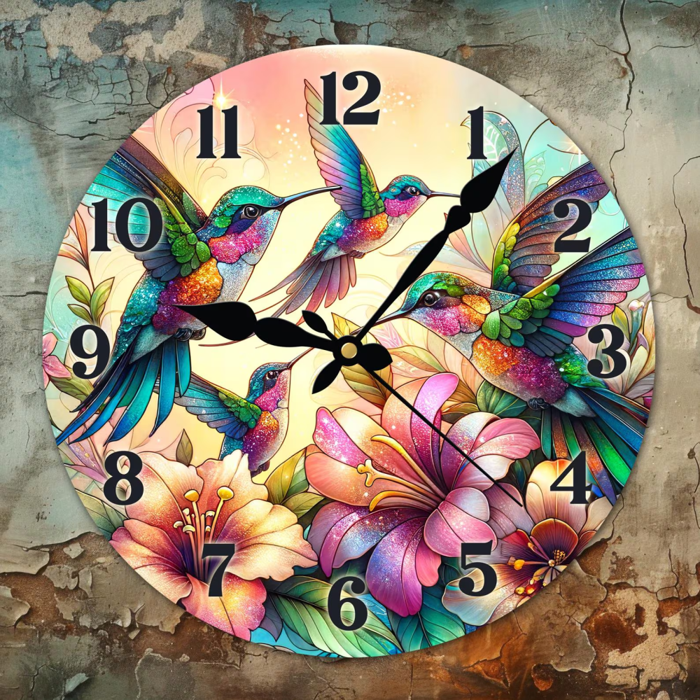 6.6 inches 12inches Sublimation Clock